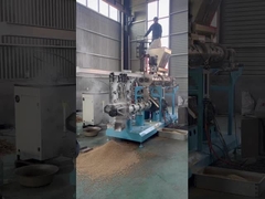 機械を作る機械子犬の魚食糧餌を作る対ねじ浮遊供給