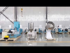 乾燥型 DGP 浮遊魚食ペレット機械 エクストルーダー ペットフード エクストルーダー