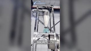 魚ペット フード押出機 500kg/h 生産ライン