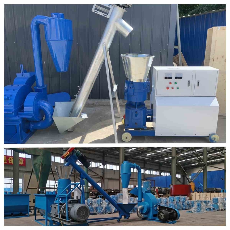 300kg/H木製の餌の生産ライン費用効果が大きい供給の餌の生産ライン