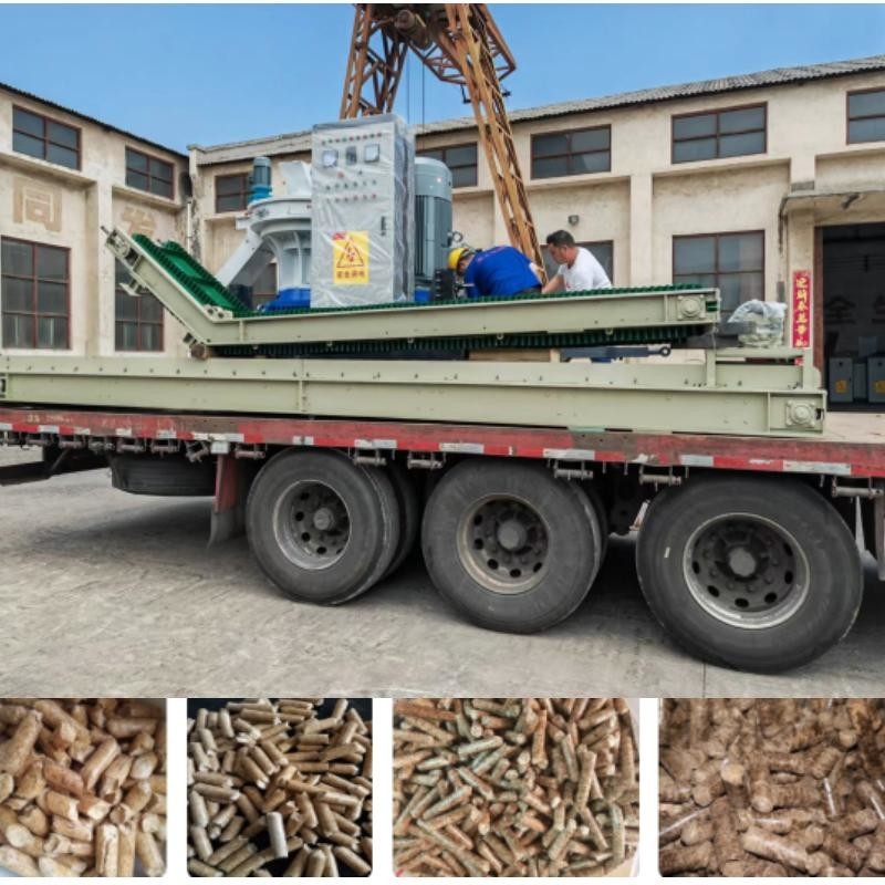 セリウムの生物量の餌の生産ライン大きい木製の丸太の生物量の餌の製造所機械