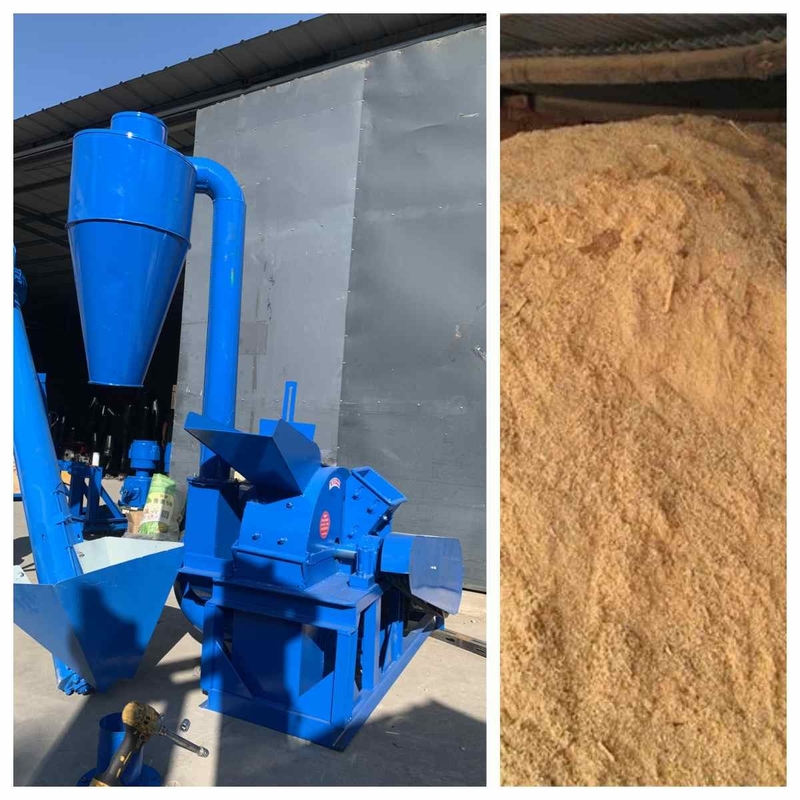 15kw 500kg/Hは木片粉砕機機械420-3を押しつぶす木片のShavingsを分岐する