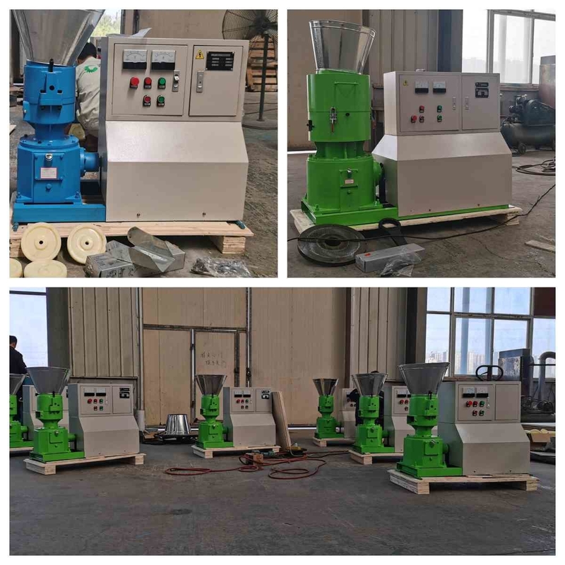11kw 15kw 22kwの供給の餌の製造所300kg/H 500kg/H 800kg/Hの鶏の餌の餌メーカー