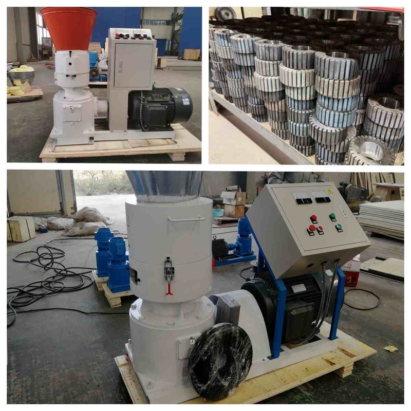 11kw 15kw 22kwの供給の餌の製造所300kg/H 500kg/H 800kg/Hの鶏の餌の餌メーカー
