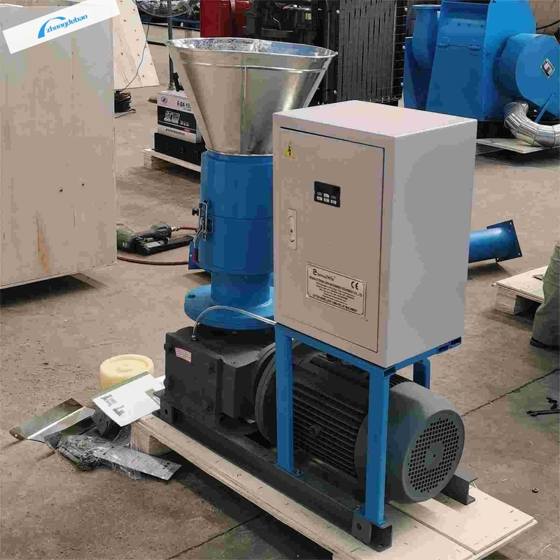 移動ローラー 木材ペレットミール 80-120 KG/H バイオマスのために ソーダパレット