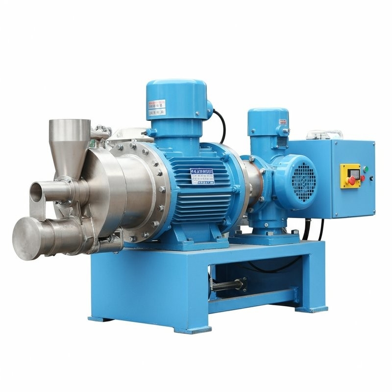 18.5kw 乾燥型魚飼料 エクストルーダー 200 kg/h 容量と 0.4kw 切断力