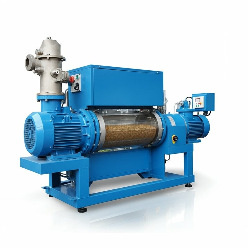 18.5kw 乾燥型魚飼料 エクストルーダー 200 kg/h 容量と 0.4kw 切断力