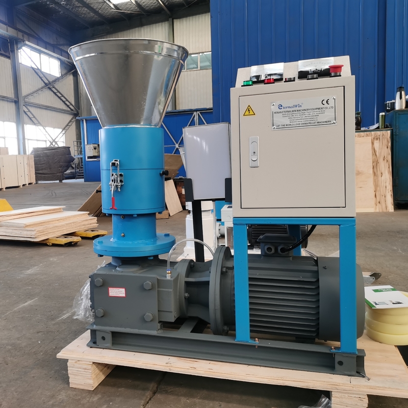 簡単に移動する木材ペレット機械 新製品 木材ミール製造機械 80kg/h 木材ペレットミール