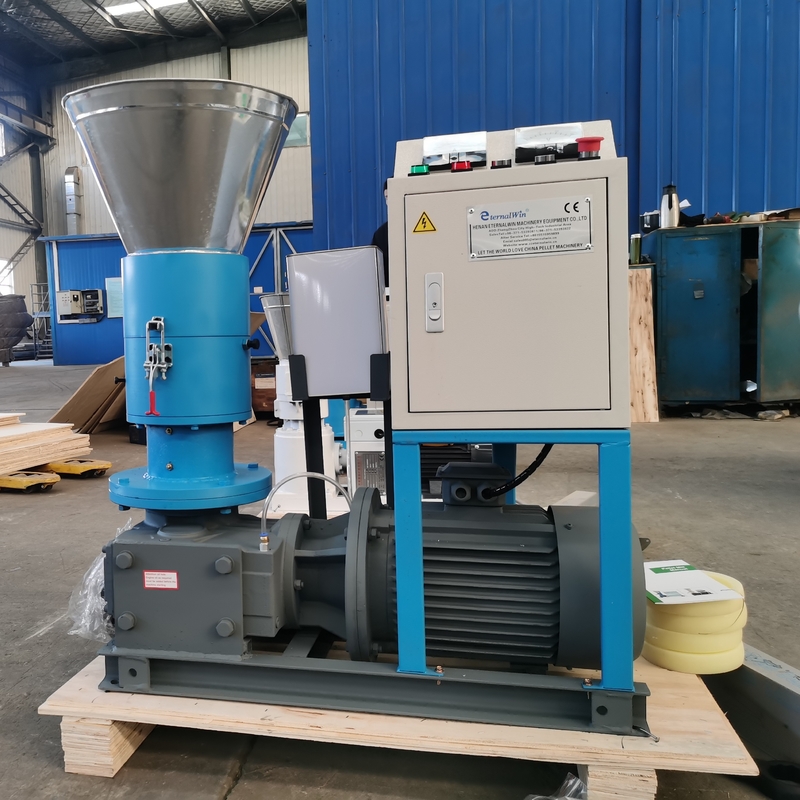簡単に移動する木材ペレット機械 新製品 木材ミール製造機械 80kg/h 木材ペレットミール