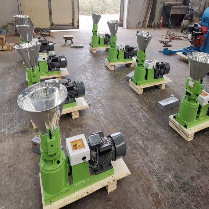 小規模飼料ペレット製造機械 4KW モーター 電気型 動物飼料ミール