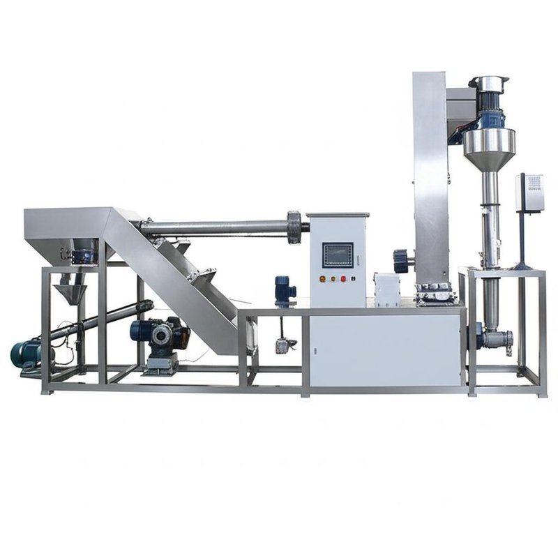 高温高圧殺菌と消化性向上を備えた養殖用魚粉押出成形機