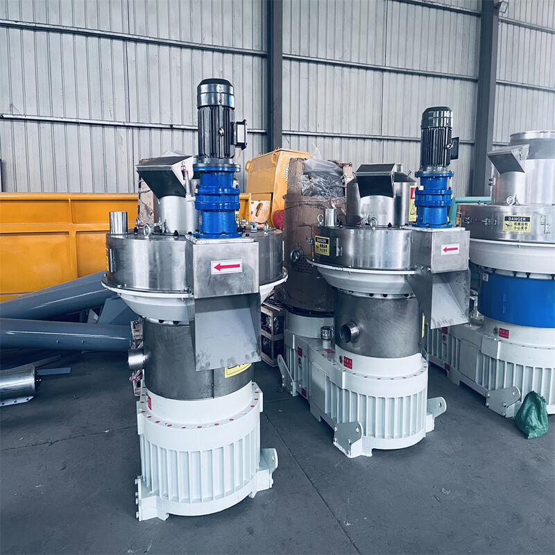 Automatic Ring Die Wood Pellet Machine, Quick Die Change & Low Energy Consumption for Biomass pellet Plants
