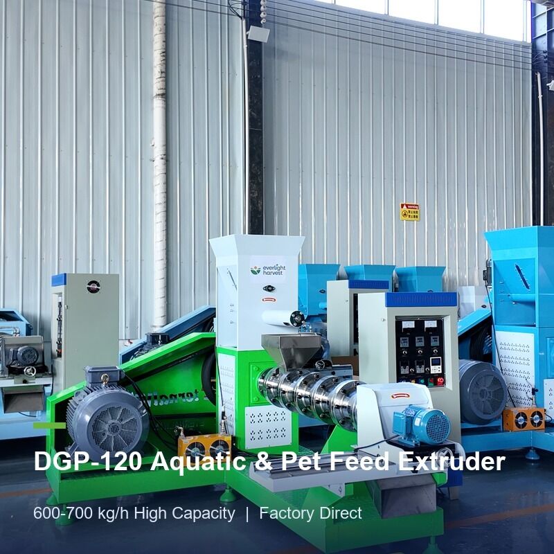 DGP100 養殖飼料機 ツインスクリュー押出機 業務用エビ飼料ペレット生産ライン 安定稼働