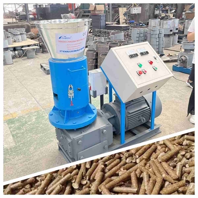 ローラーは産業餌機械300kg/H 22kw木製の生物量のペレタイザー機械を回した