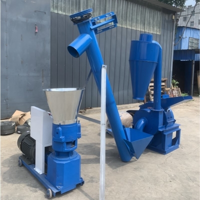 機械に木製の産業餌の製造所の粉砕機のコンベヤーをする300Kg/H供給の餌