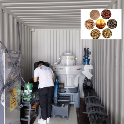 機械を作る大容量の生物量の餌の生産ライン燃料のわらの餌