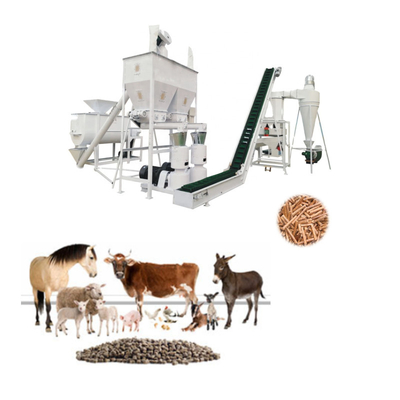 ガソリン機関の供給の餌は飼料の牛を与える餌機械に製粉する