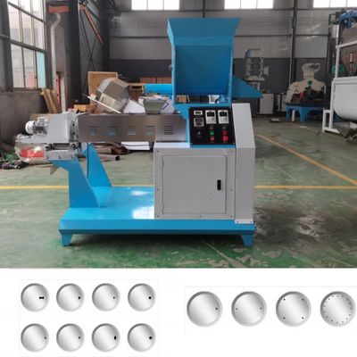 1mm-20mmのシングルスクリューフードパフリングエクストルーダーミール 動物/ペット食品のために