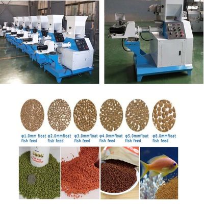 商業用動物飼料 エクストルーダー 吹き込み機械 浮遊魚飼料を作る機械