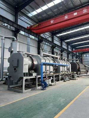 省エネ 持続可能 農業廃棄物 バイオマスの連続性炭化炉